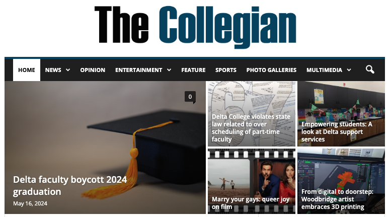 Collegian website